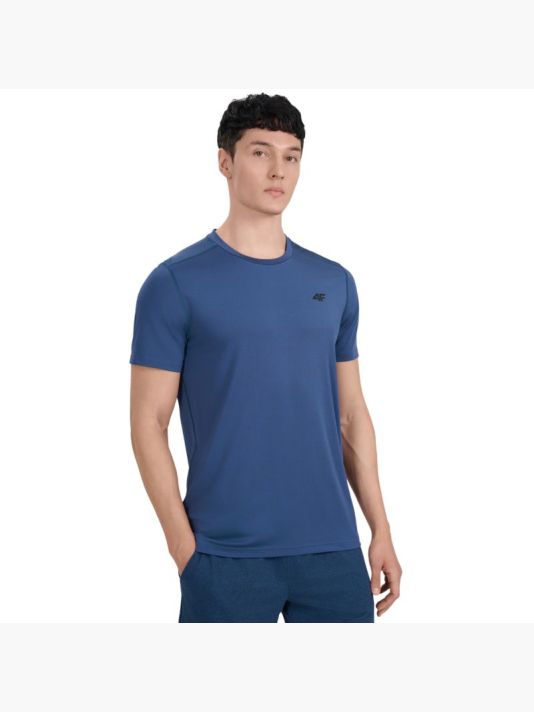 Men's T-shirt 4F FNK M1521 denim 4FWAW25TFTSM1521 32S