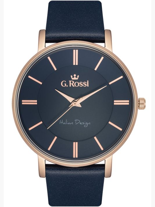 Мужские часы G.ROSSI 10401A-6F3 + BOX