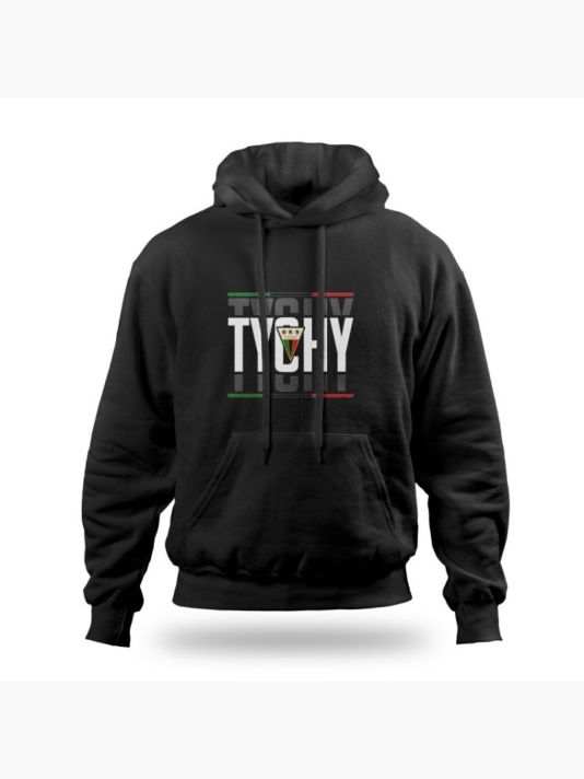 GKS Tychy Shadow M sweatshirt SREBGKSSHAD-BLK