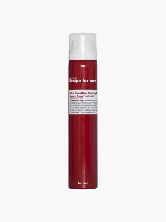 Recipe For Men, Ultra Sensitive Shaving Foam, Energising, Shaving Foam