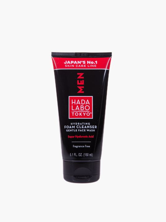 Hada Labo Tokyo, Men, Hyaluronic Acid, Eliminates Impurities, Cleansing Foam