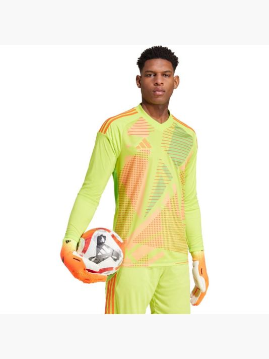 adidas Tiro 24 Competition Long lime green men's goalkeeper jersey IU0291