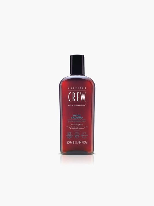 American Crew, Detox, Vegan, Hair Shampoo, For Regulation Of Excessive Sebum