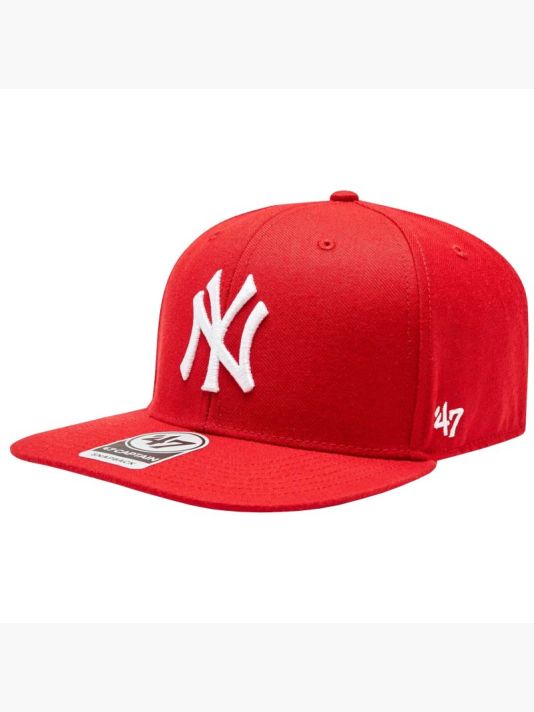 47 Brand MLB New York Yankees No Shot Cap B-NSHOT17WBP-RD