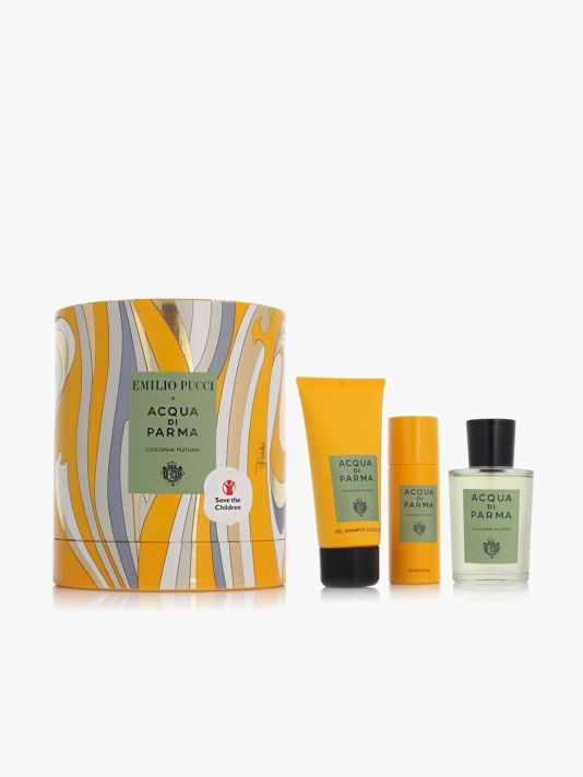 Set Acqua di Parma: Colonia Futura, Eau De Cologne, For Men, 100 ml + Colonia Futura, Shower Gel & Shampoo 2-In-1, 75 ml + Colonia Futura, Anti-Sweat, Deodorant Spray, For Men
