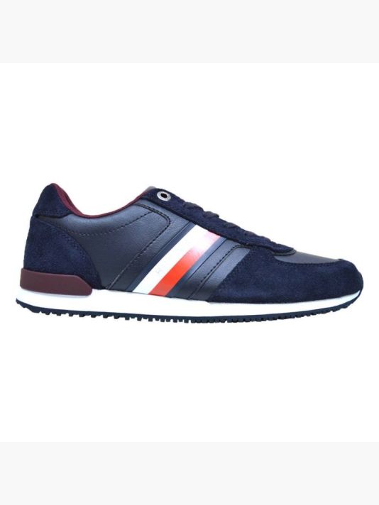 Мужские беговые кроссовки Tommy Hilfiger Iconic Runner - FM0FM03000 DW5 темно-синий