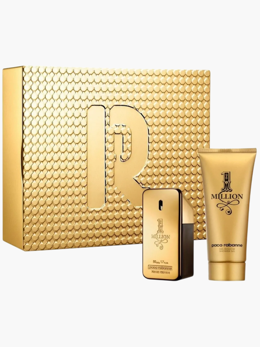 Set Paco Rabanne: 1 Million, Eau De Parfum, For Men, 50 ml + 1 Million, Shower Gel, For All Skin Types