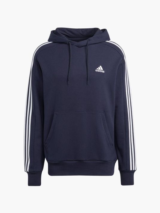 Adidas Essentials French Terry 3-Stripes Hoodie M IC0436
