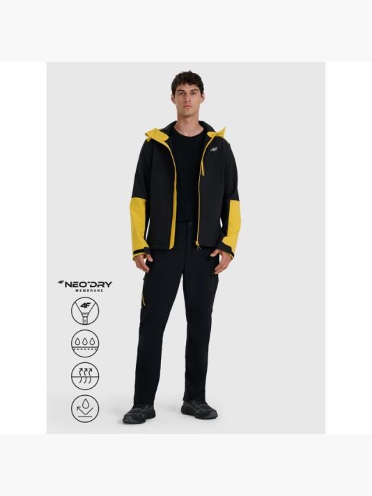 Men's 4F 4FRAW25TSOFM506-71S windproof membrane 8000 softshell jacket