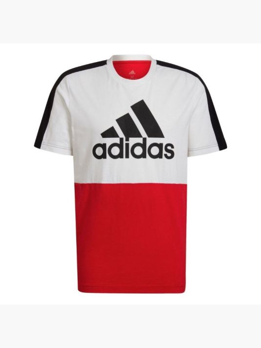 adidas Essentials Colorblock Single Jersey Tee M HE4330