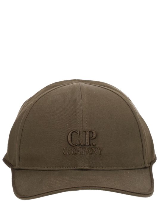 CAPPELLO IN GABARDINE DI COTONE