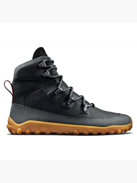 Meeste must sporditoode Vivobarefoot TRACKER LEATHER AT MENS OBSIDI (30953301)