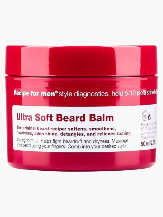 Recipe For Men, Ultra Soft Beard Balm, Beard Balm, Softening
