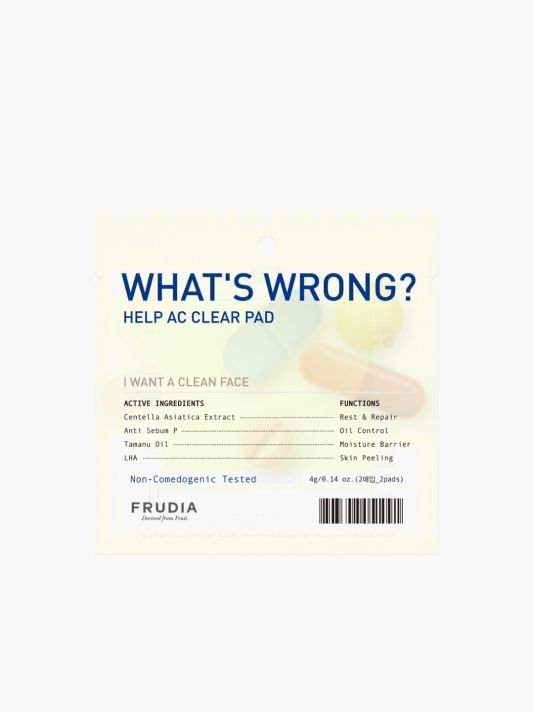FRUDIA What’s Wrong Help AC Clear Pad 2pcs
