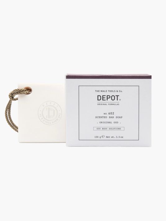Depot, 600 Body Solutions No. 602, Botanical Complex, Cleansing, Original Oud, Scented Soap Bar