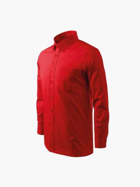 Malfini Style Shirt LS M MLI-20907 red