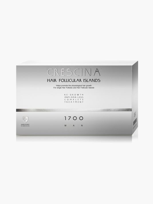Labo, Crescina Follicular Islands 1700, For Growth Stimulation, Ampoules Treatment Serum, For Scalp, For Men