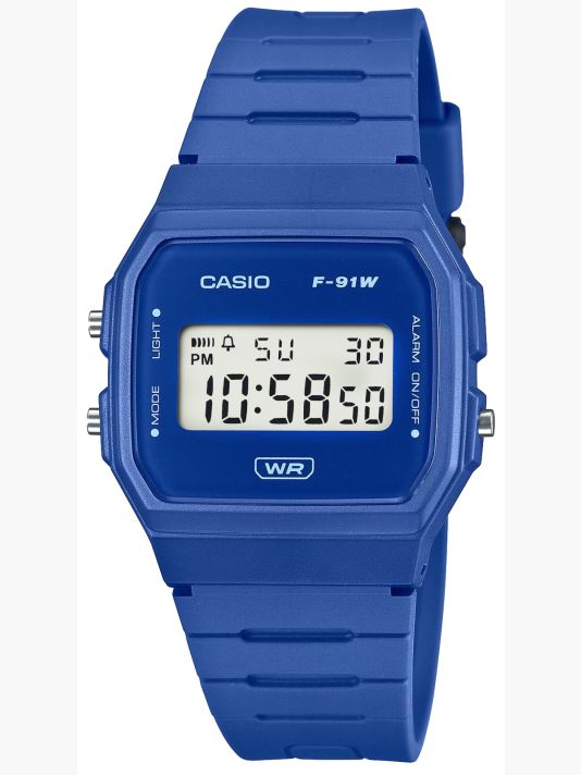 Zegarek CASIO Unisex F-91WB-2A1EF + BOX