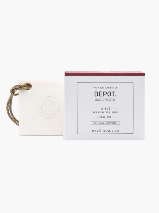 Depot, 600 Body Solutions No. 602, Botanical Complex, Cleansing, Dark Tea, Scented Soap Bar , Aromatic Notes