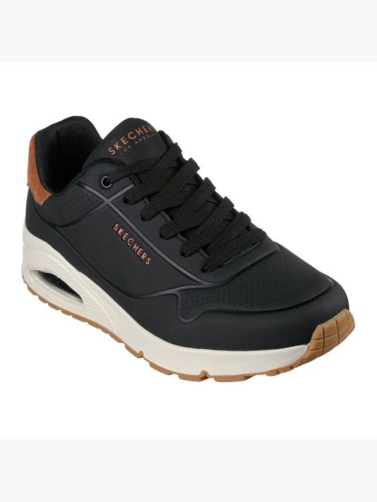 Meeste must jalatsid Skechers Uno Suited On Air M 183004-BLK