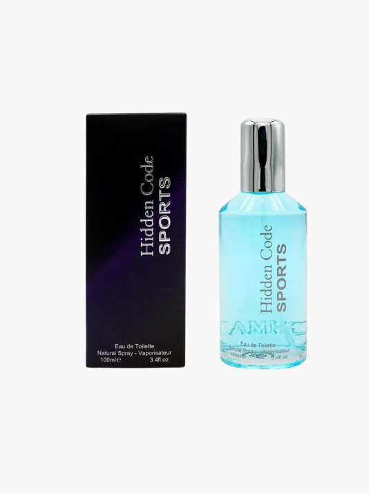 Fine Perfumery, Hidden Code Sports, Eau De Toilette, For Men