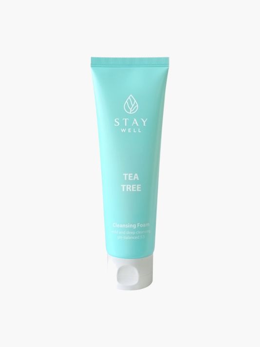 STAY Well Vegan Tea Tree Cleansing Foam