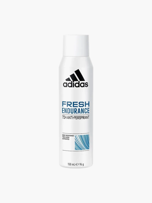 Adidas, Fresh Endurance, Vegan, Alcohol-Free, Gentle on skin, Fresh, aromatic with woody notes, Deodorant Spray, For Men