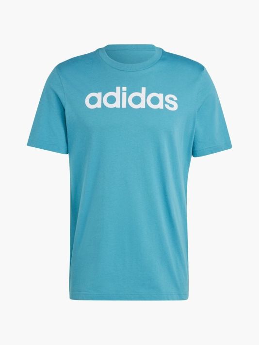adidas Essentials Single Jersey Linear Embroidered Logo Tee M IJ8655