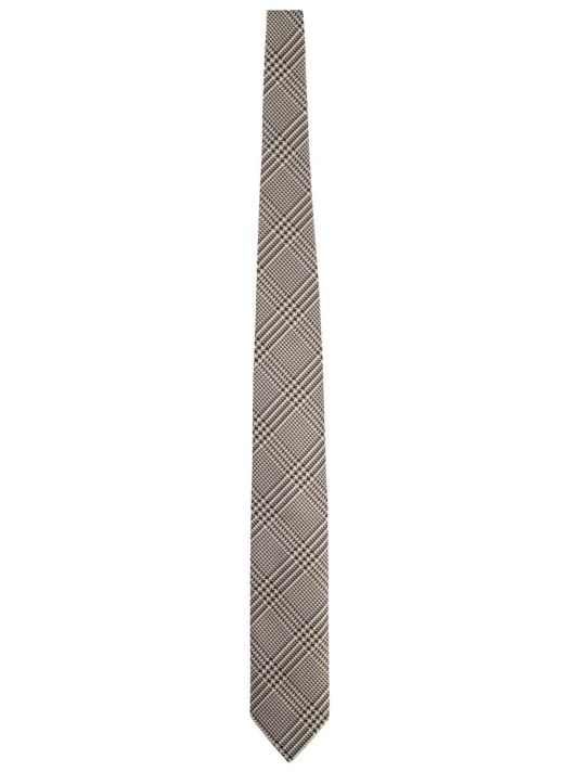 PRINTED SILK TIE
