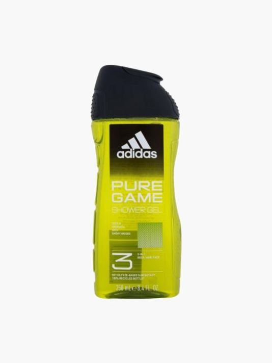 Adidas, Pure Game, Cleansing, Shower Gel, For Body, Face & Hair, All Skin Types