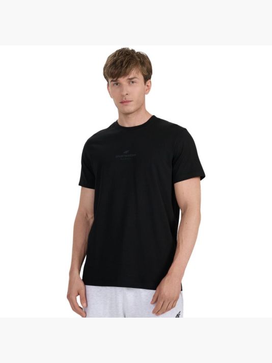 Men's T-shirt 4F M2961 deep black 4FWAW25TTSHM2961 20S