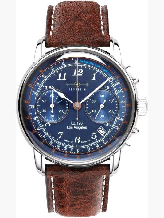Zegarek Męski ZEPPELIN Los Angeles LZ 126 7614-3 + BOX