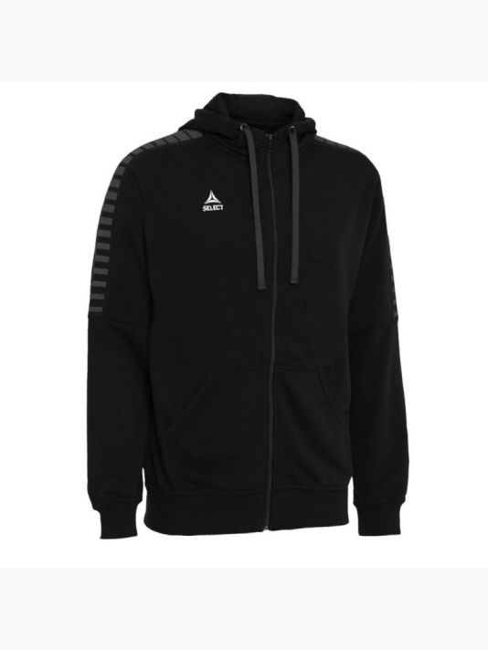 SELECT Zip Hoody TORINO black