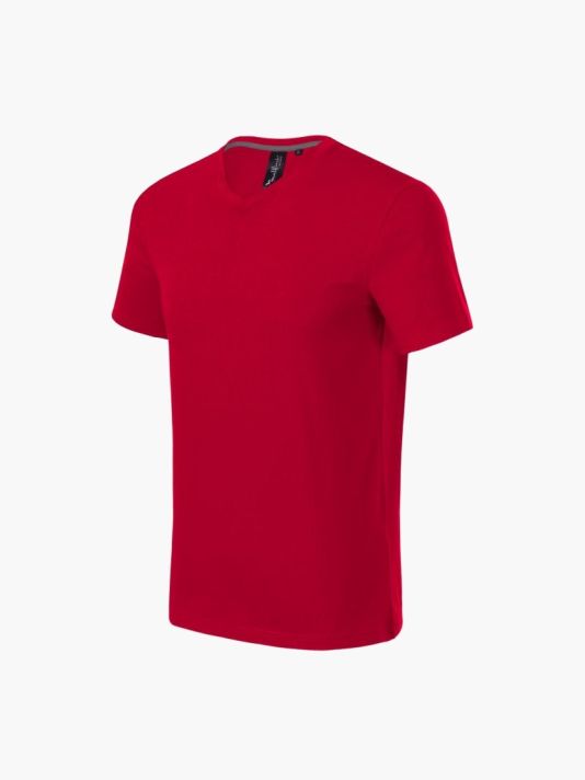 Malfini Action V-neck M MLI-70071 formula red T-shirt