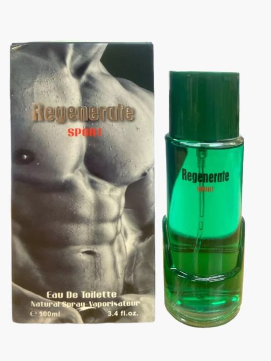 Fine Perfumery, Regenerate Sport Green, Eau De Toilette, For Men