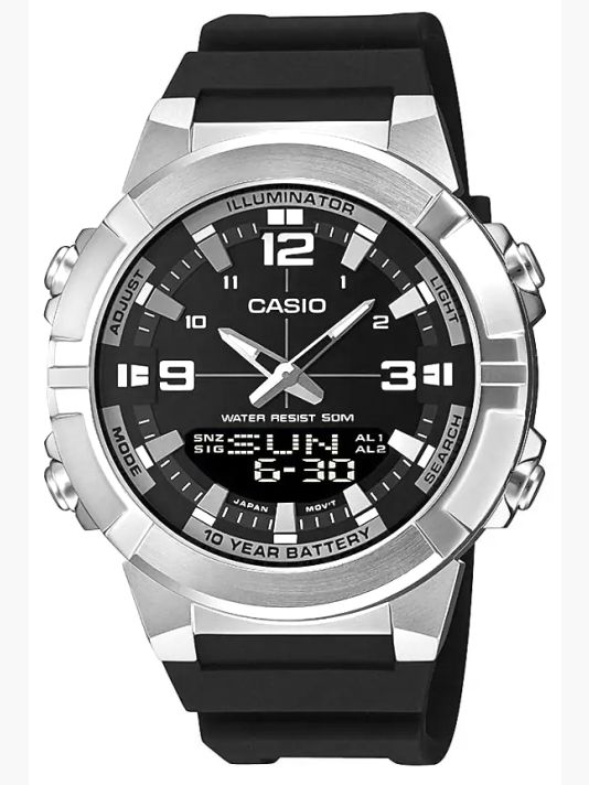 Zegarek Męski CASIO AMW-870-1AVDF + BOX