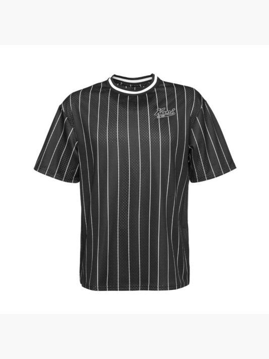 Karl Kani Chest Varsity Pinstripe Mesh Tee Light M 6038524