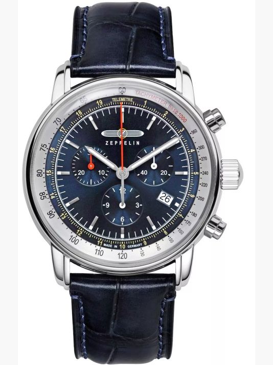 Zegarek Męski ZEPPELIN LZ14 Marine Chronograph 8888-3 + BOX
