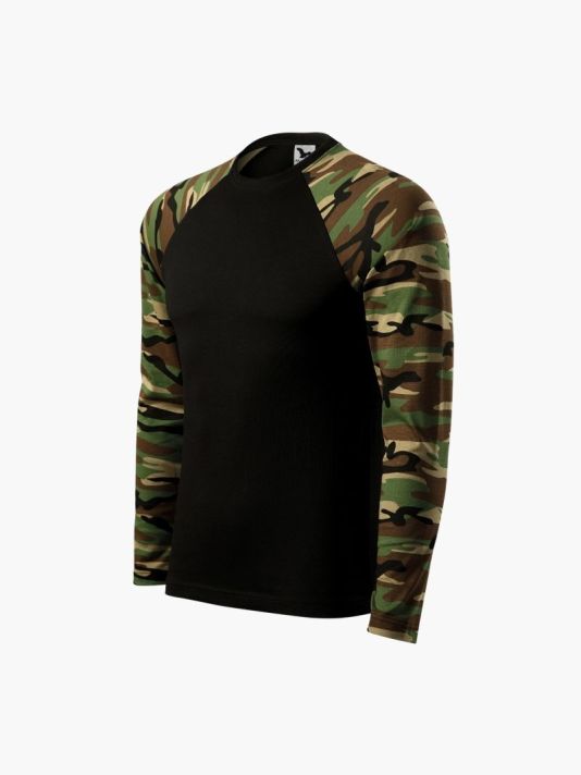 Rimeck Camouflage LS M T-shirt MLI-16633 camouflage brown