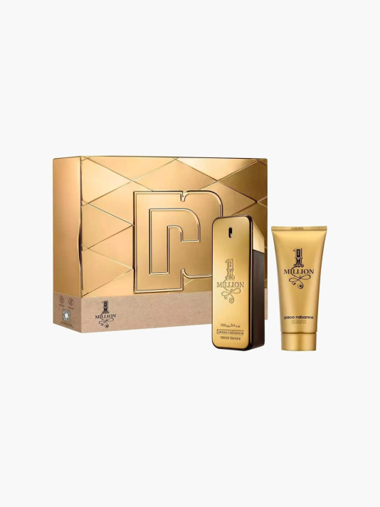 Set Paco Rabanne: 1 Million, Eau De Toilette, For Men, 100 ml + 1 Million, Shower Gel, For All Skin Types