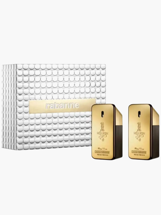 Set Duo, Paco Rabanne, 1 Million, Eau De Toilette, For Men, 2 pcs