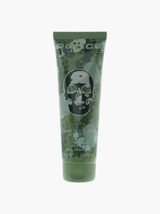 Police, To Be Camouflage, Soft, Body Wash, All Over Body