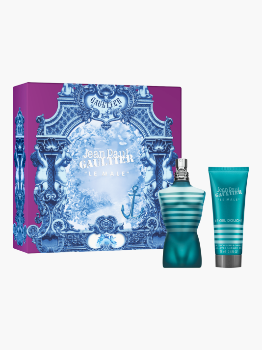 Set Jean Paul Gaultier: Le Male, Eau De Toilette, For Men, 75 ml + Le Male, Cleansing, Shower Gel, For All Skin Types