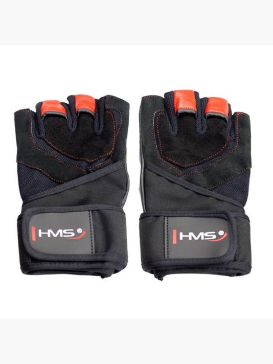 Black/Red HMS RST01 rS Gym Gloves
