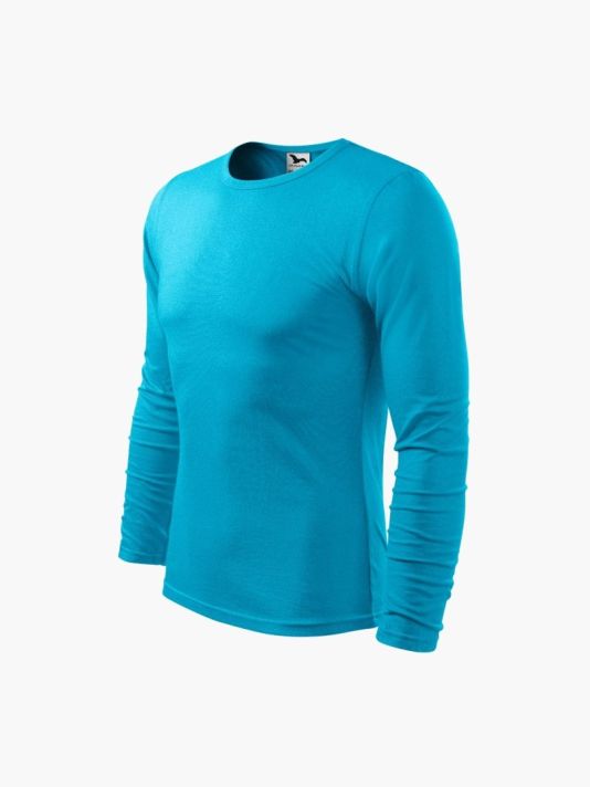 Malfini Fit-T LS M MLI-11944 turquoise T-shirt