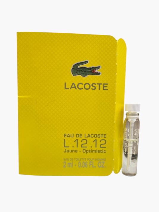 Lacoste, Eau de Lacoste L.12.12 Jaune - Optimistic, Eau De Toilette, For Men