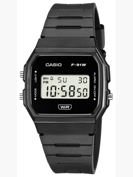 Zegarek CASIO Unisex F-91WB-1AVEF + BOX