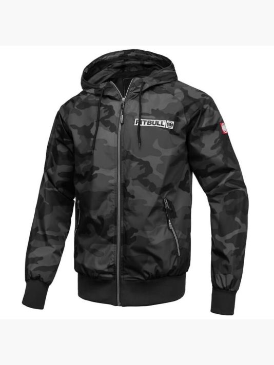 Pit Bull West Coast Athletic Logo Men's Windbreaker Jacket - 523001901504