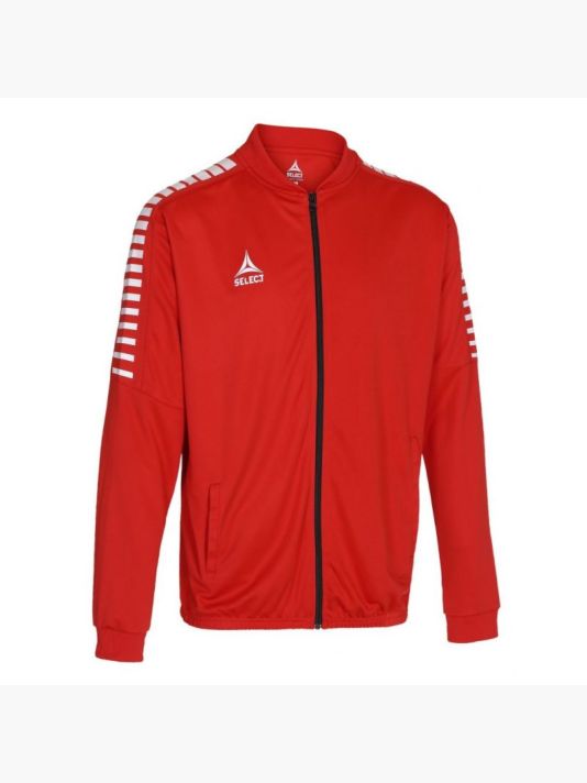 SELECT ARGENTINA ZIP red sweatshirt