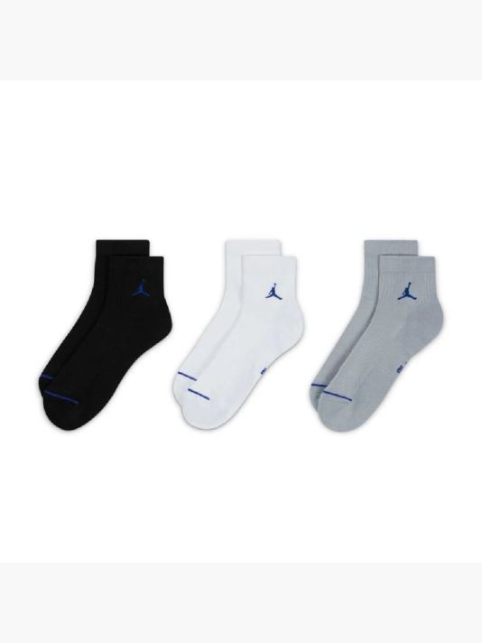 Meeste must sokid Air Jordan Jumpman Everyday Basketball 3-Pack - DX9655-904